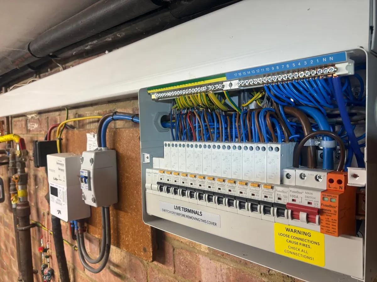 Electrical panel upgrades image background image