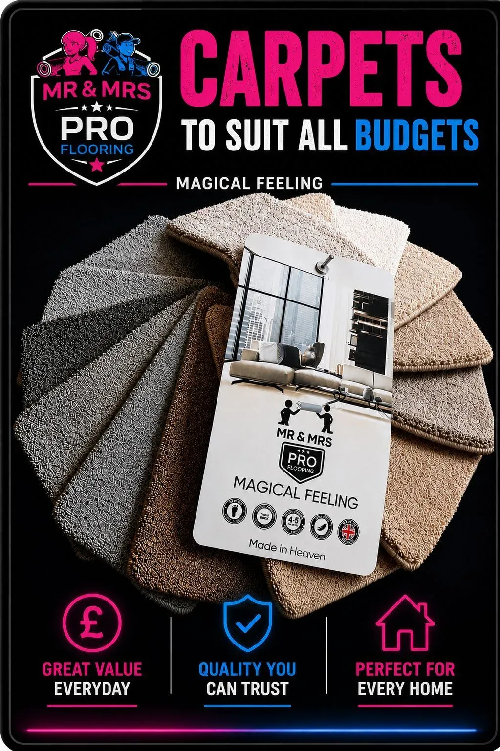 Carpet Retail and Installation image background image