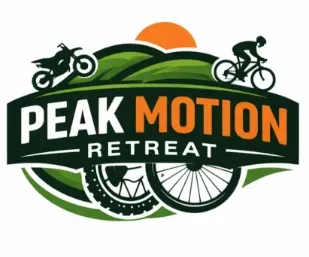 Peak motion retreat logo