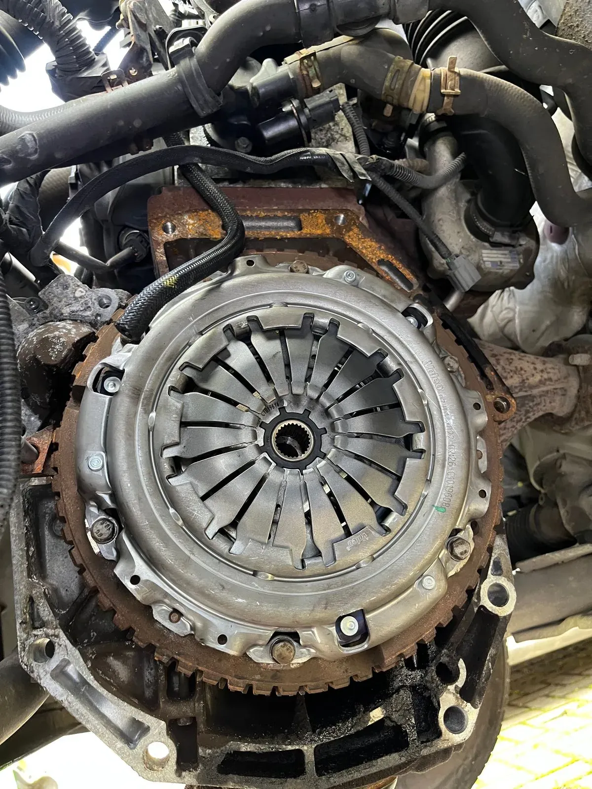 Exhaust image background image