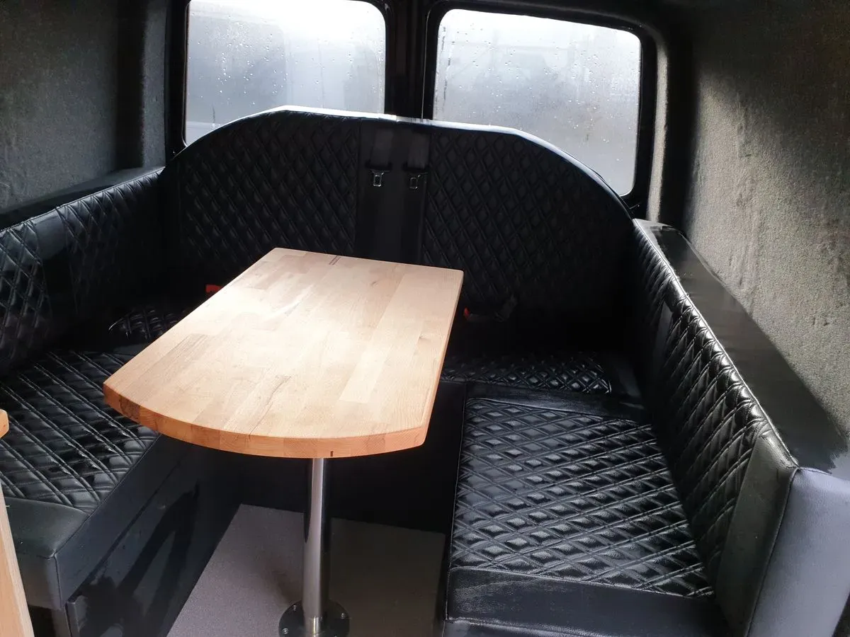 U-shaped seating system image background image
