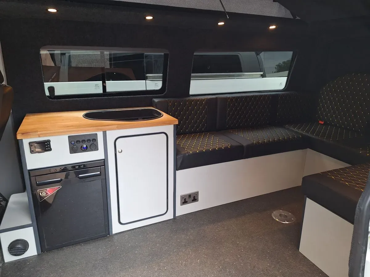 Custom campervan design image background image