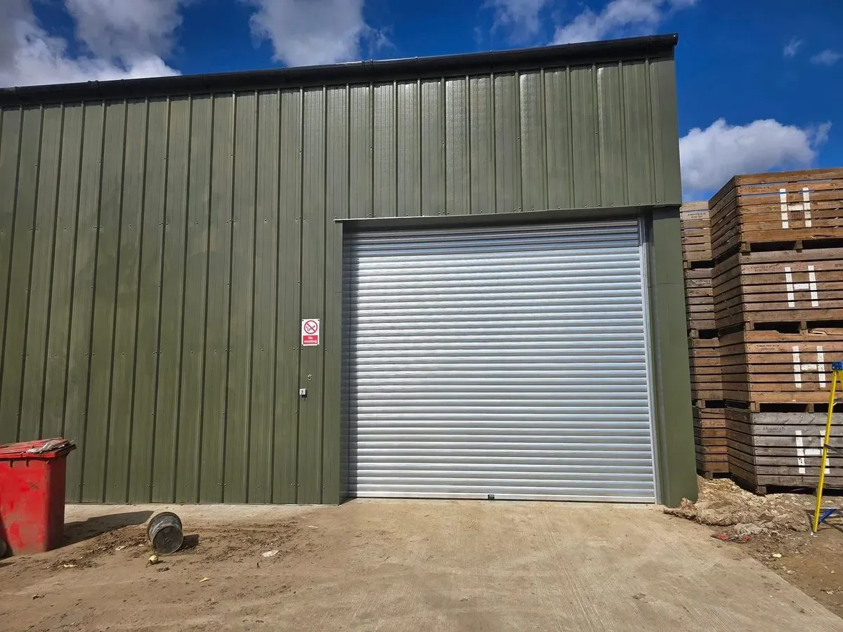 Industrial Roller Door Installation image background image