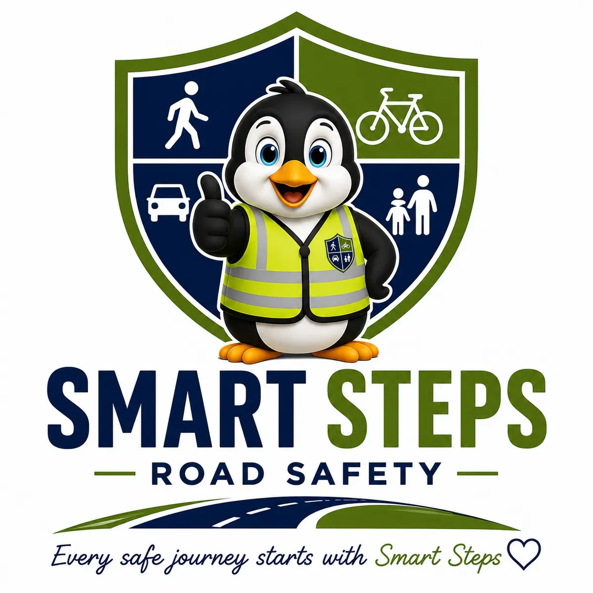 Smart Steps Road Safety  logo