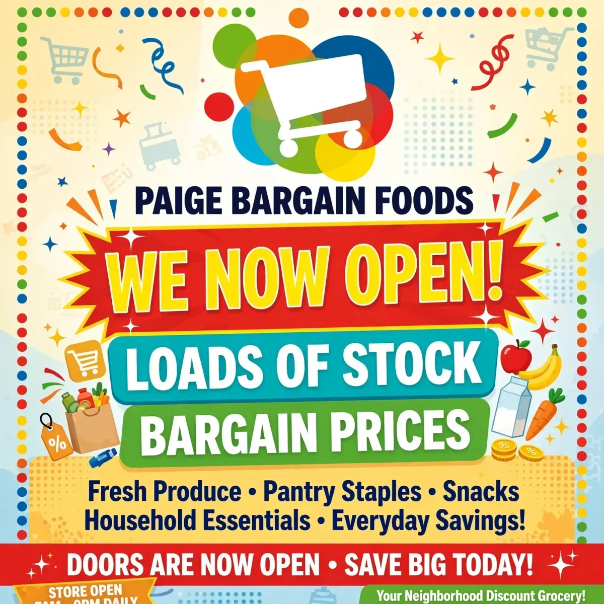 Pagie discounted food logo