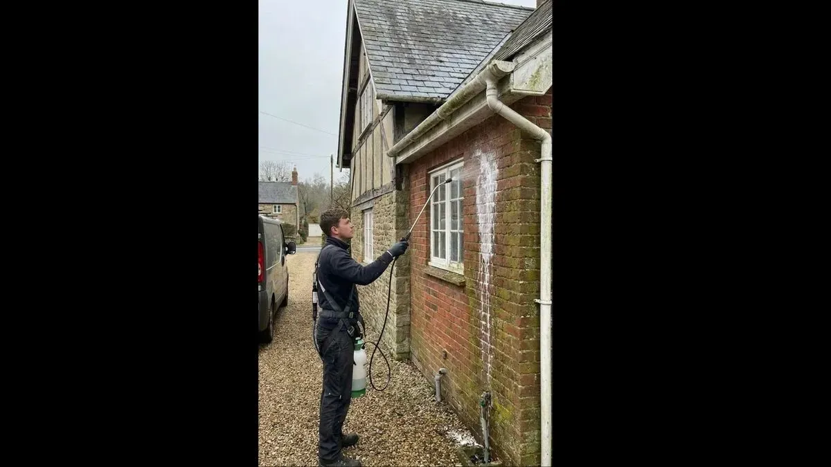 Professional roof cleaning and exterior washing services in Cardiff and South Wales