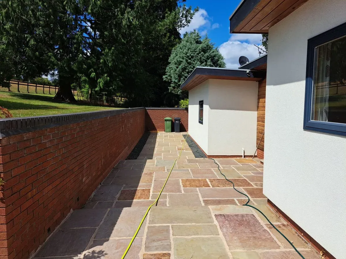 Patio installation image background image