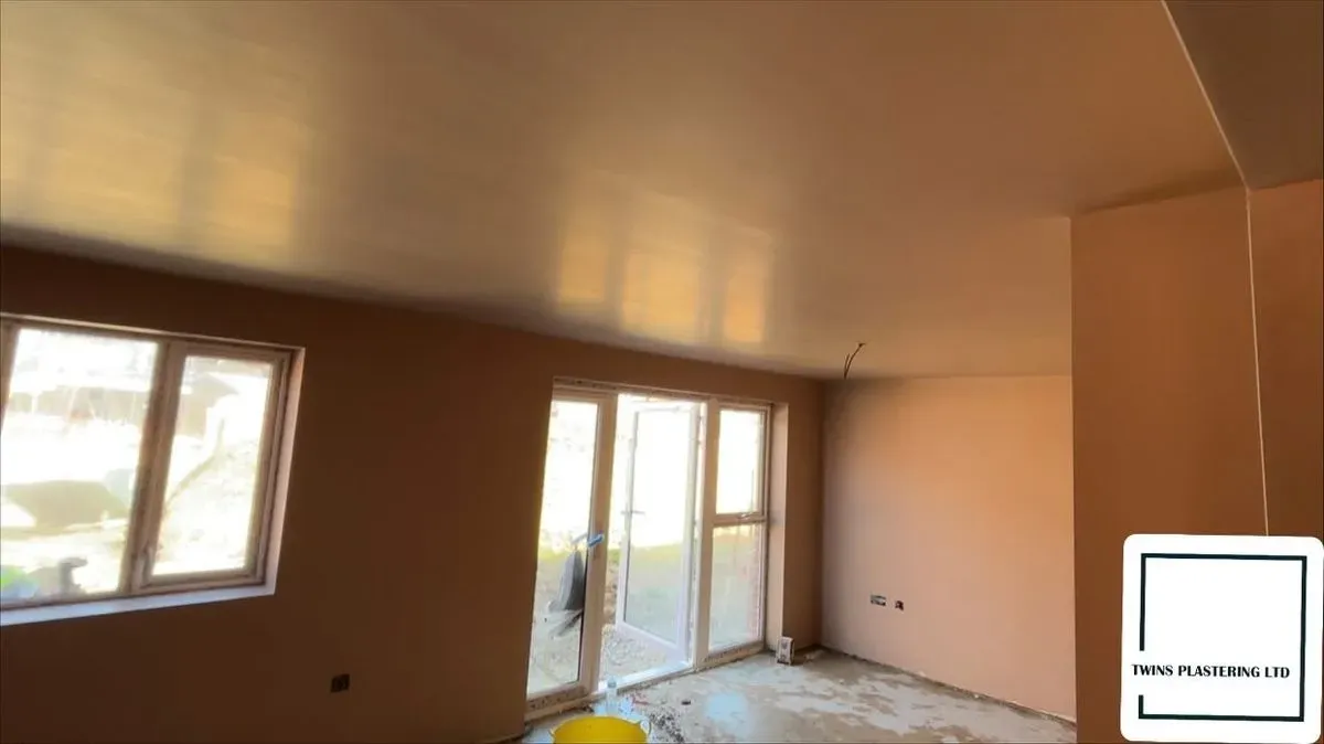 Plastering image background image