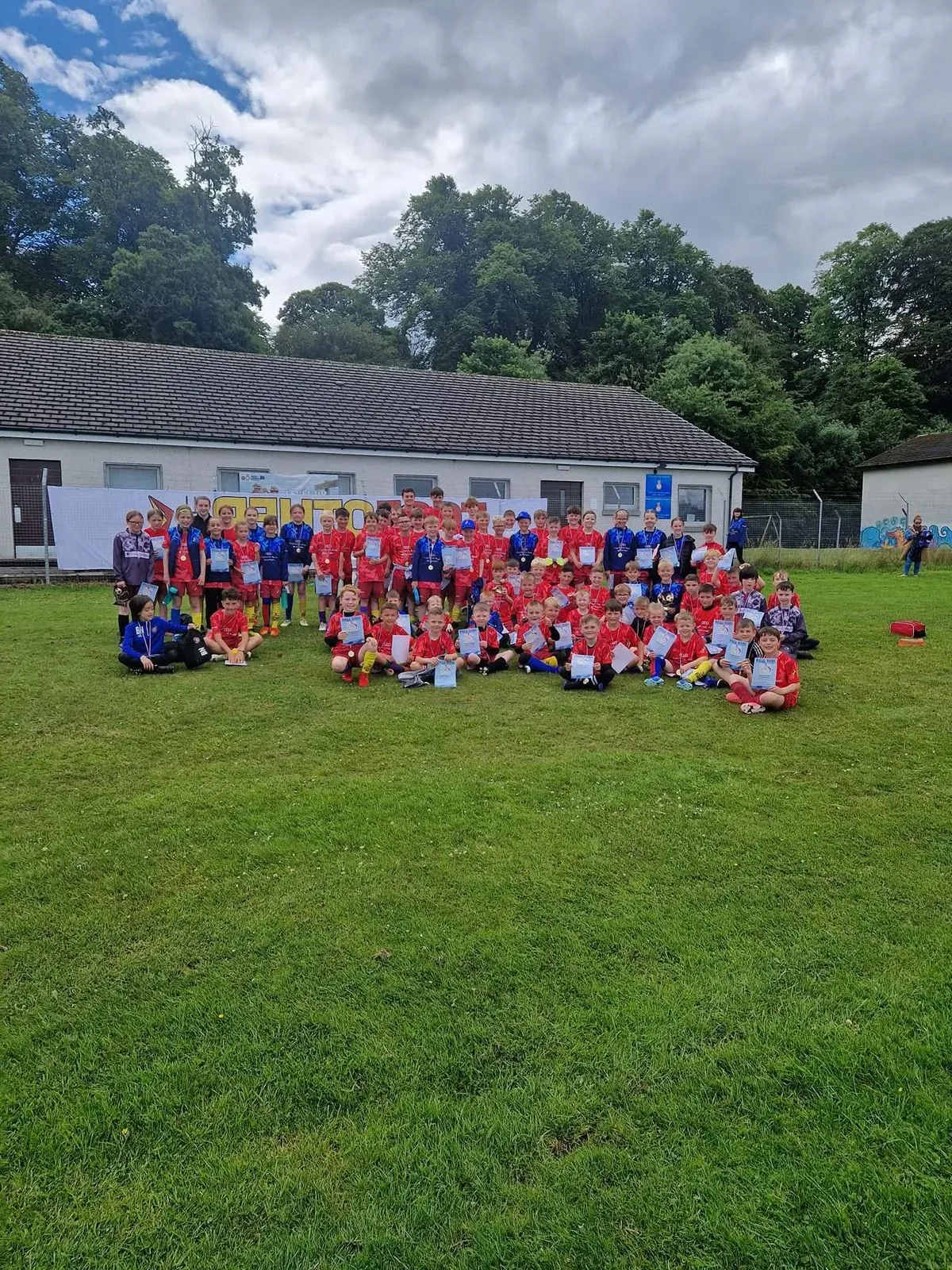 Team-building exercises image background image