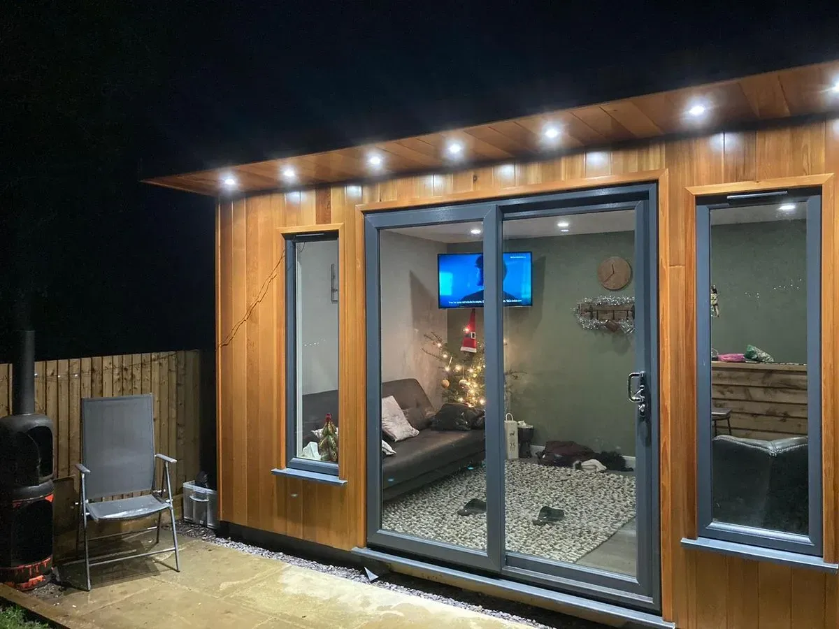 Customised outdoor pod design image background image