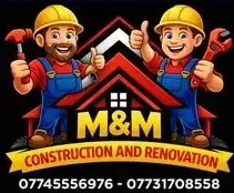 M&M Construction and Renovation  logo