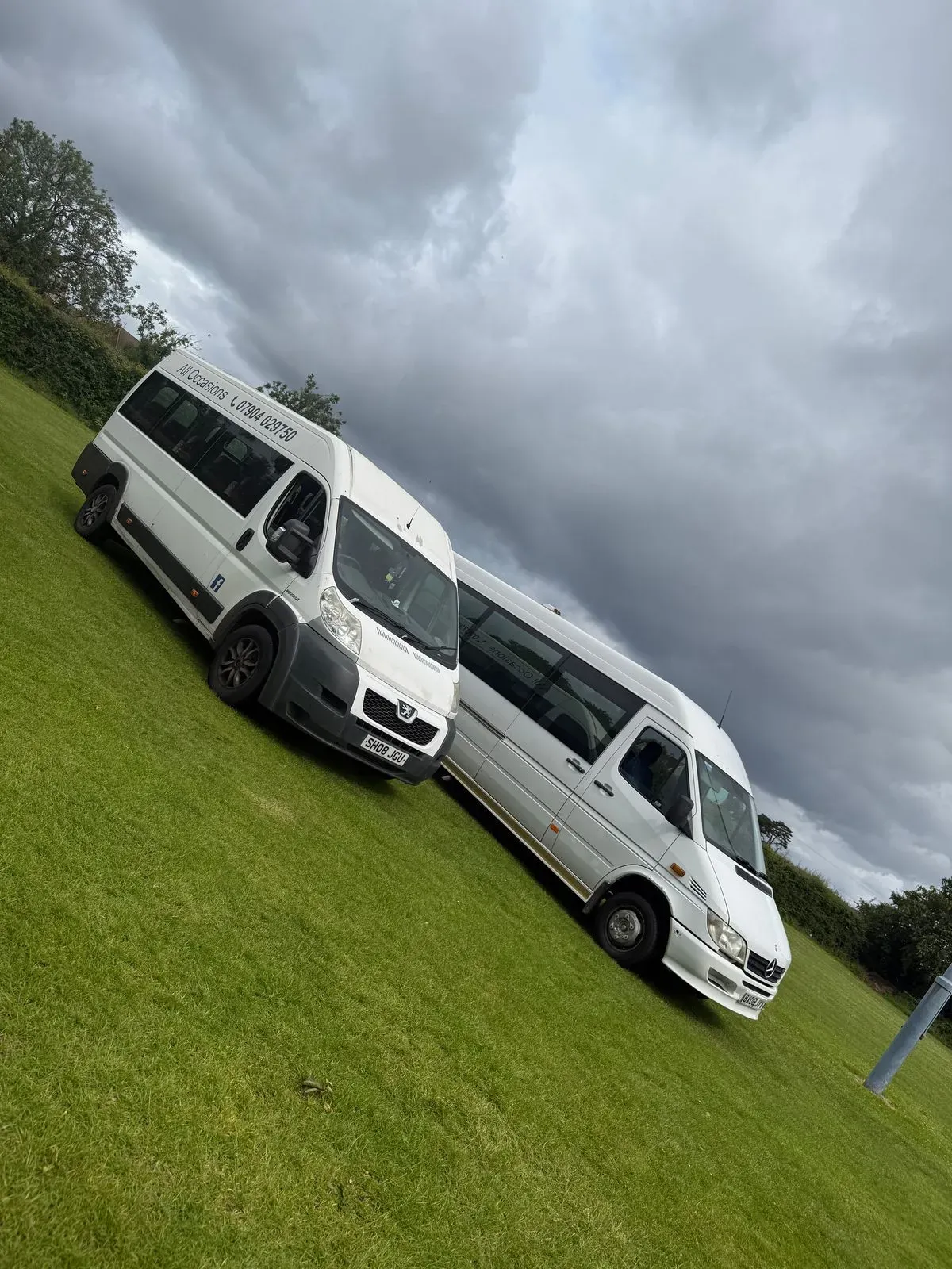 Private coach hire image background image