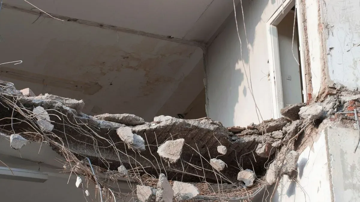 Reclaimed materials from a deconstruction project in Wickford
