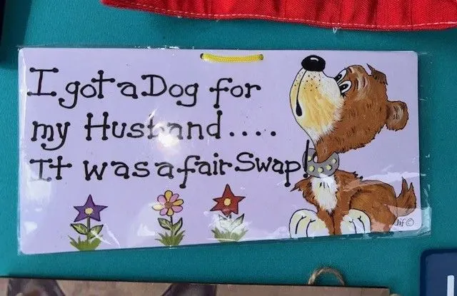 8218710039100-0zyocjio5cfqrzhz345aop-Dog-Husband-sign thumbnail image