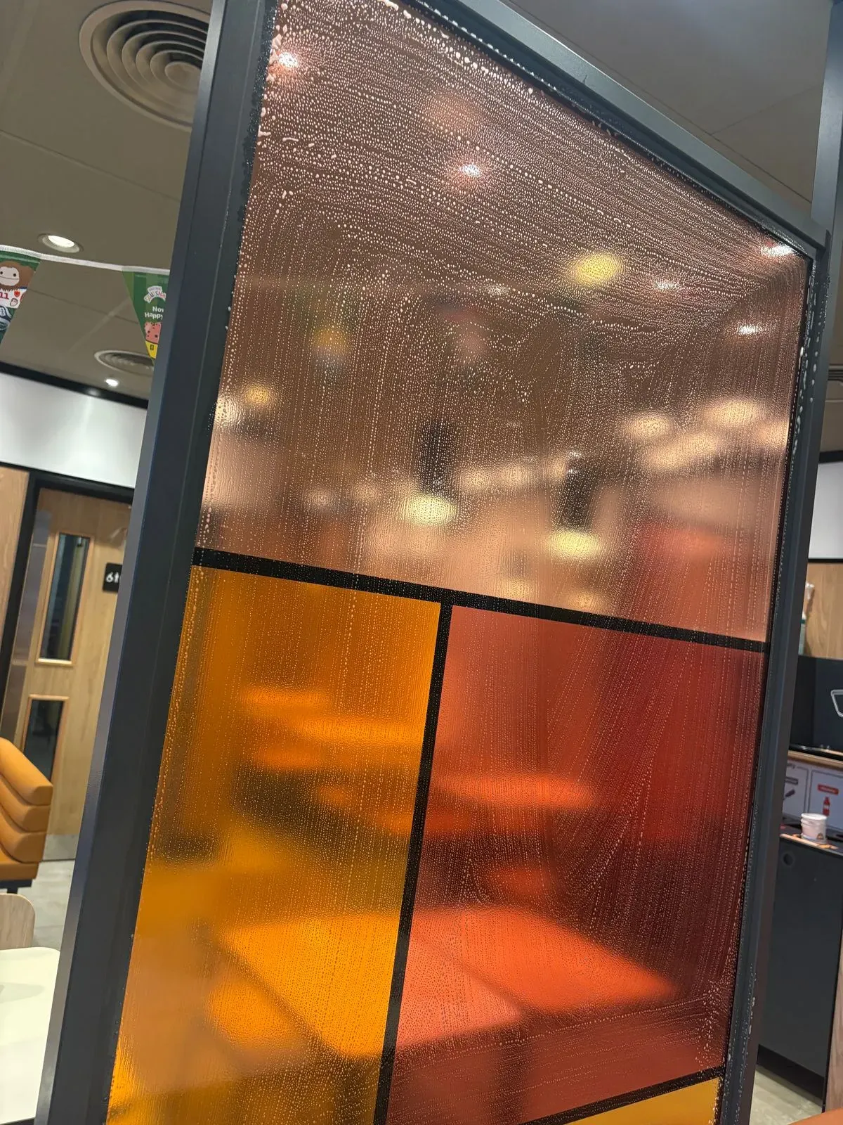 Interior window cleaning image background image