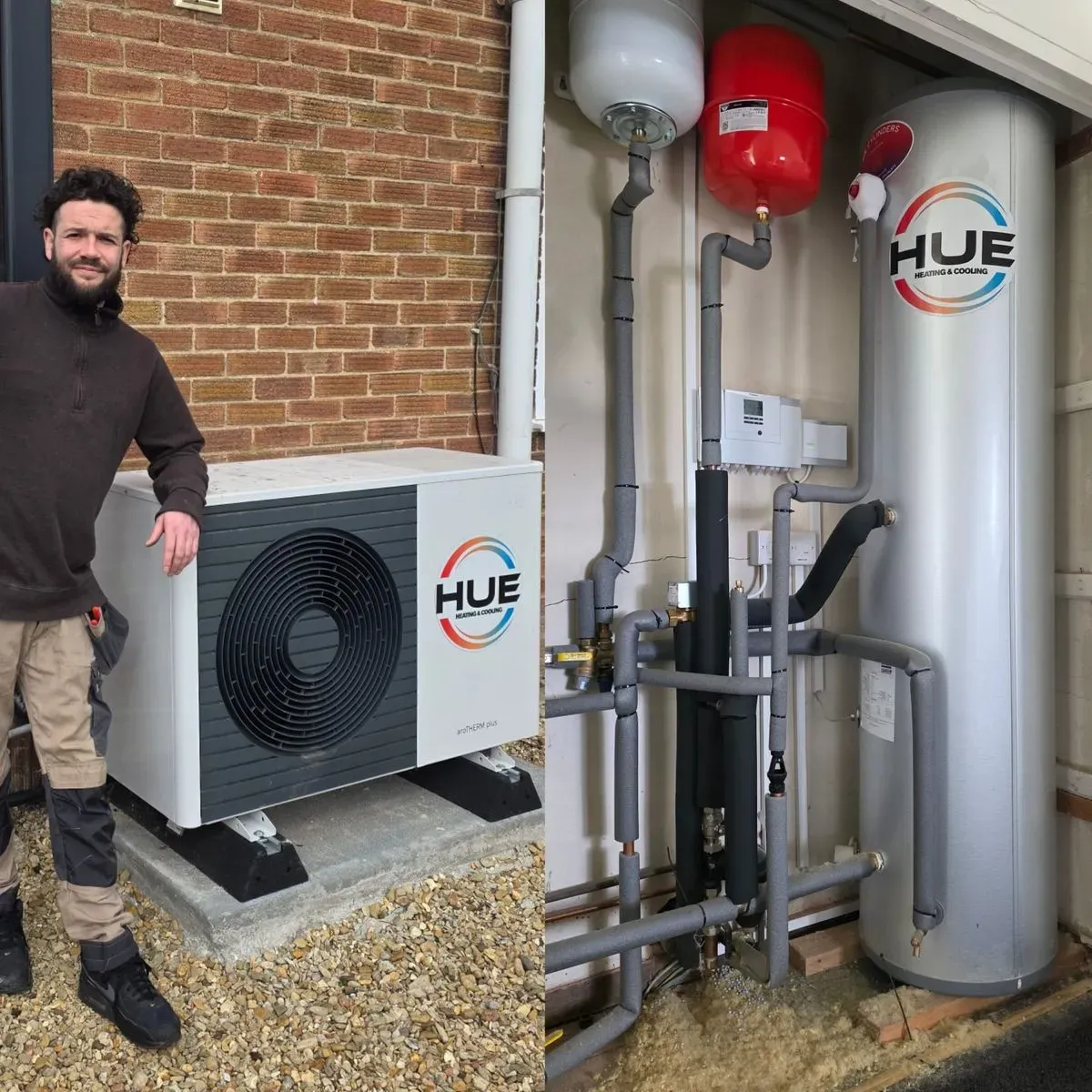 Heat pump installation image