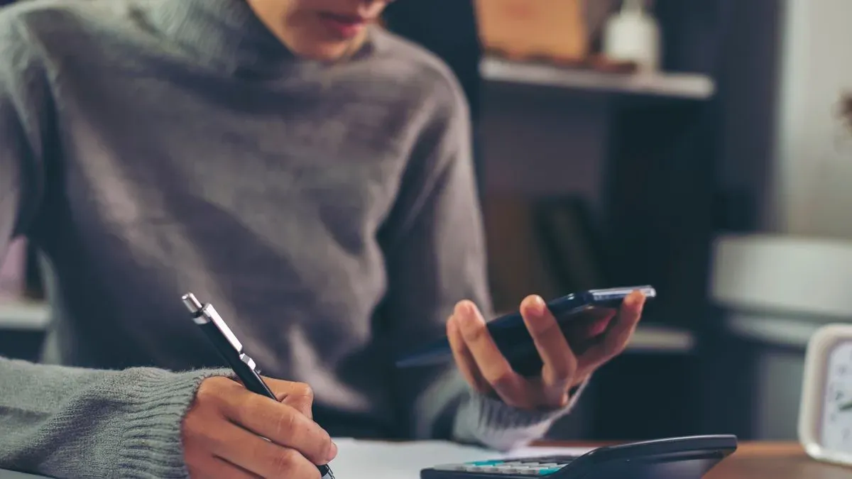 Tax planning image background image