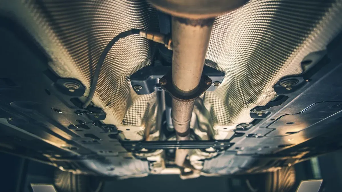 Exhaust system repair image background image