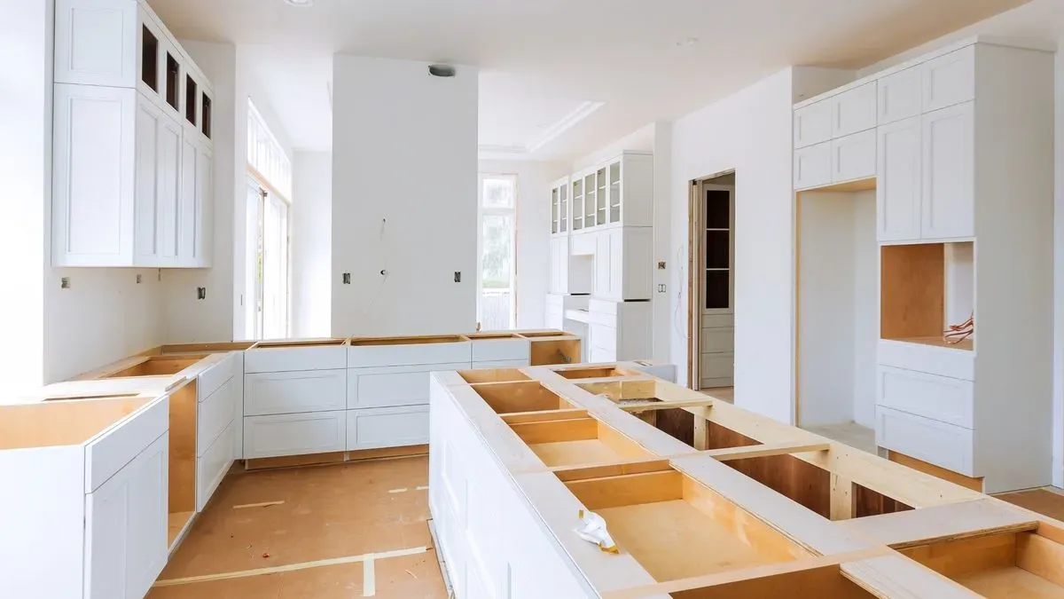 Kitchen installation image background image