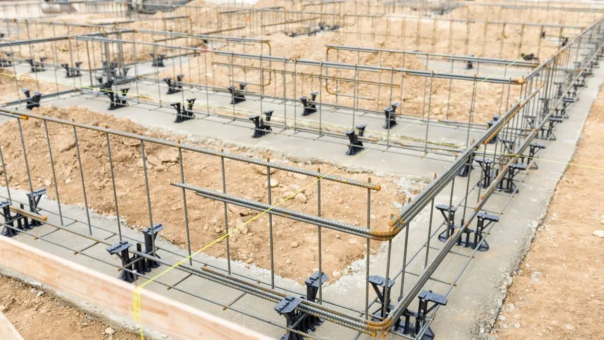 Foundation work image background image