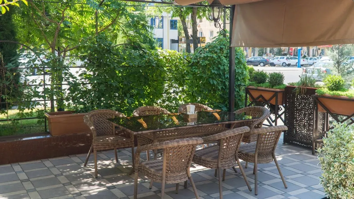 Outdoor seating image