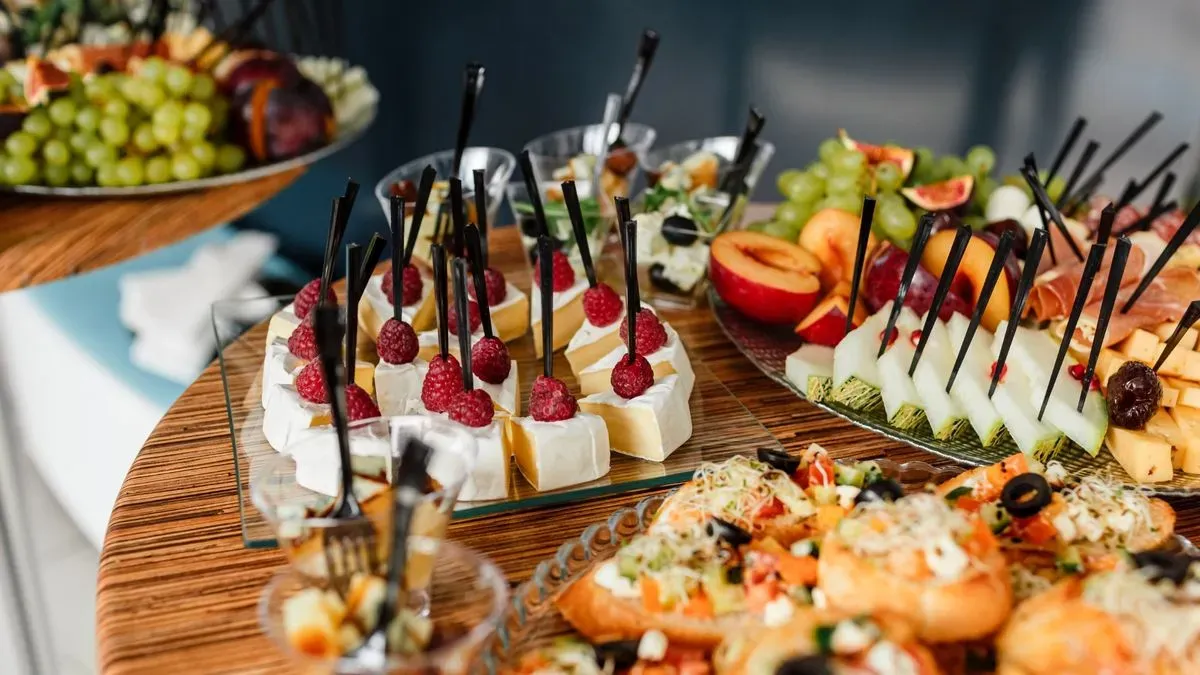 Corporate catering image background image