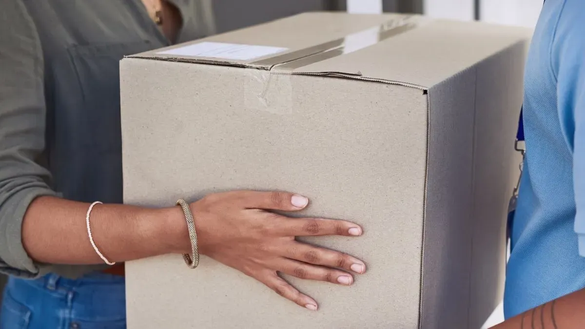 Same-day delivery image background image