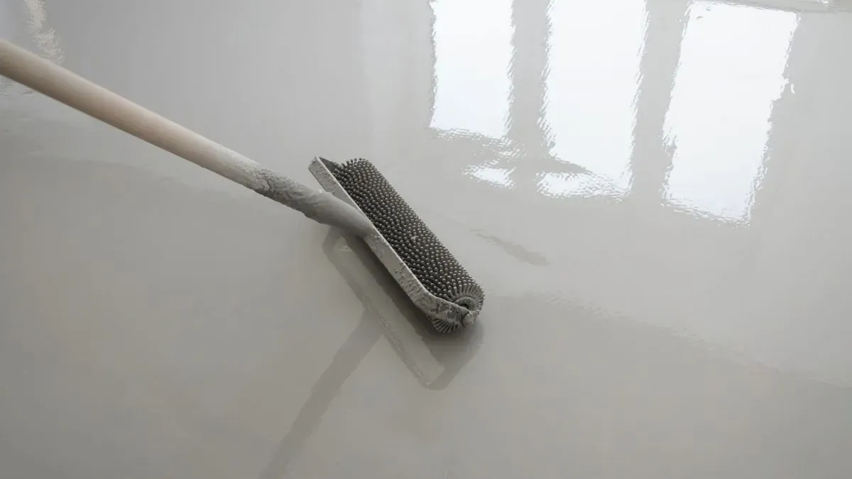 Floor leveling image background image