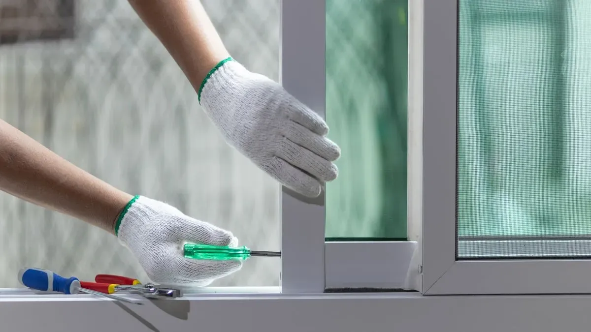 Double glazing hinges replacement image background image