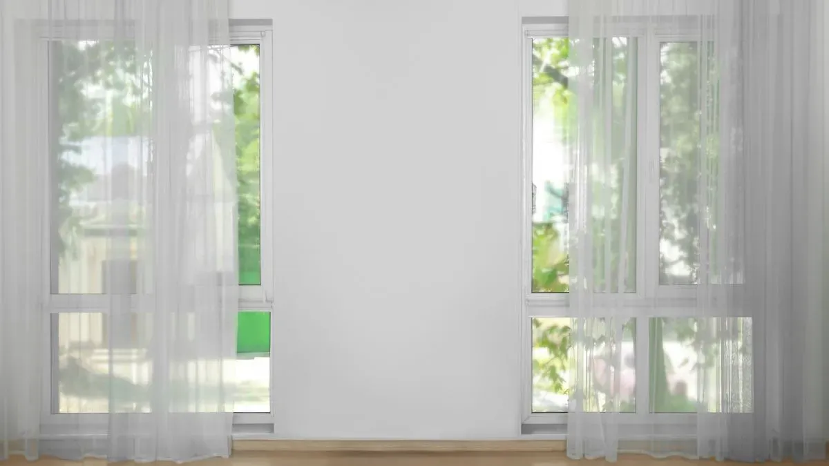 Window treatments image background image