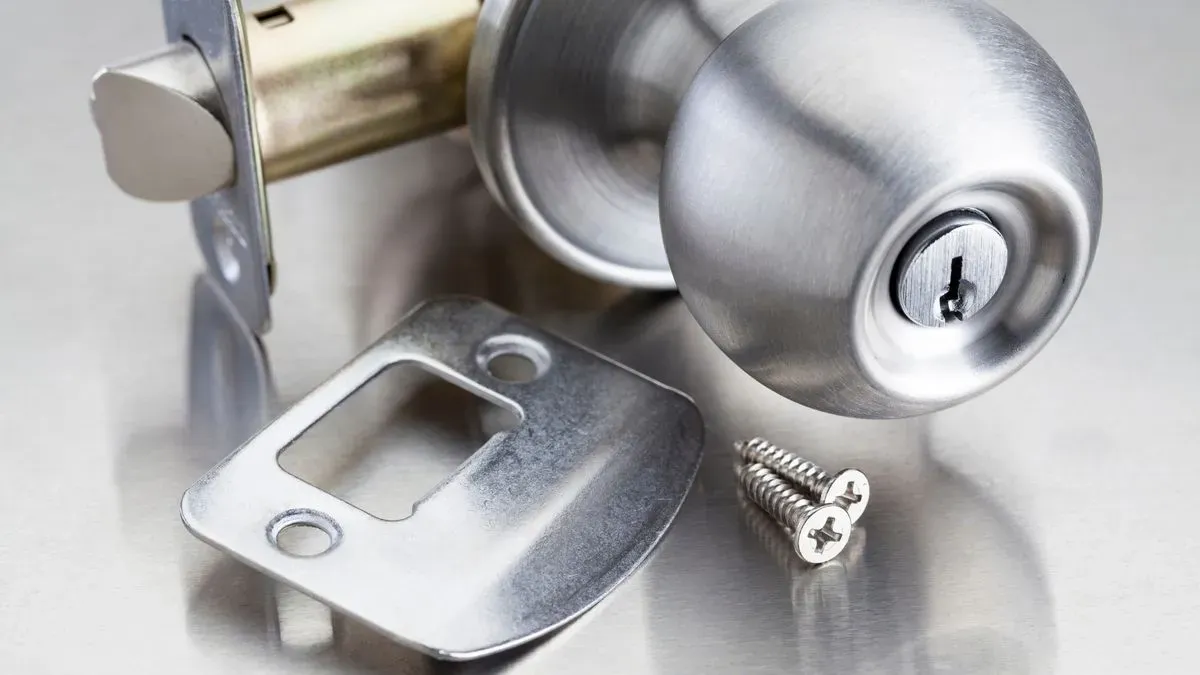 Lock installation image background image