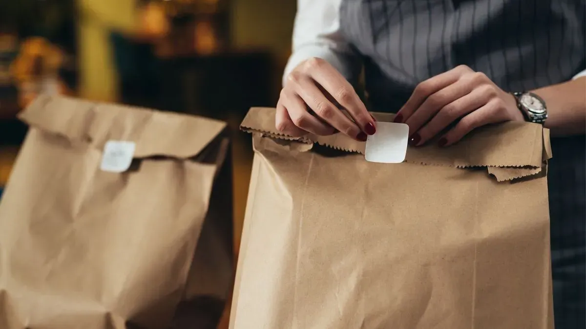 Takeout image background image