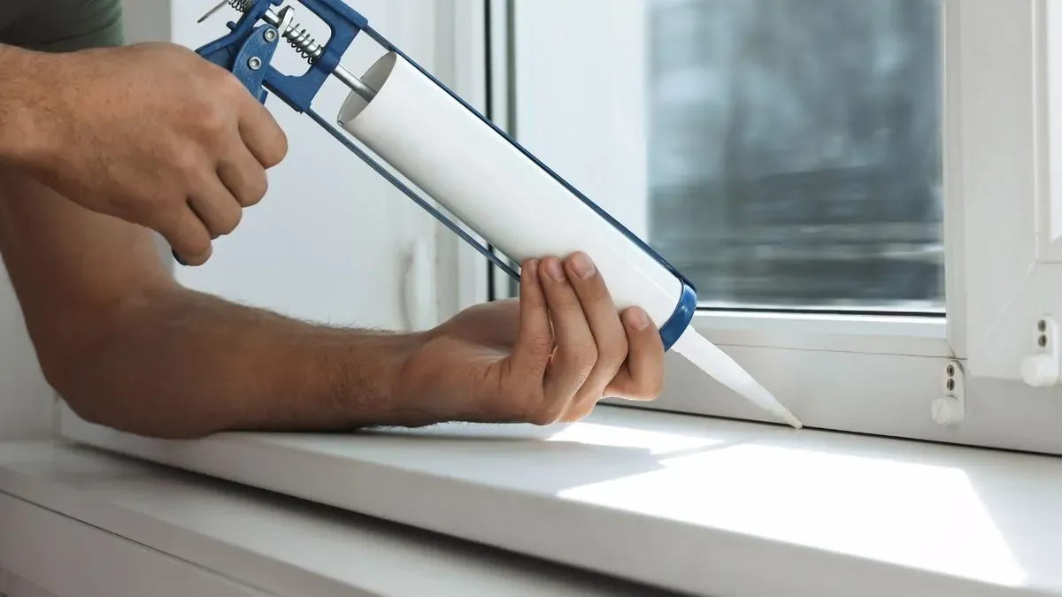 Window seal repair image background image