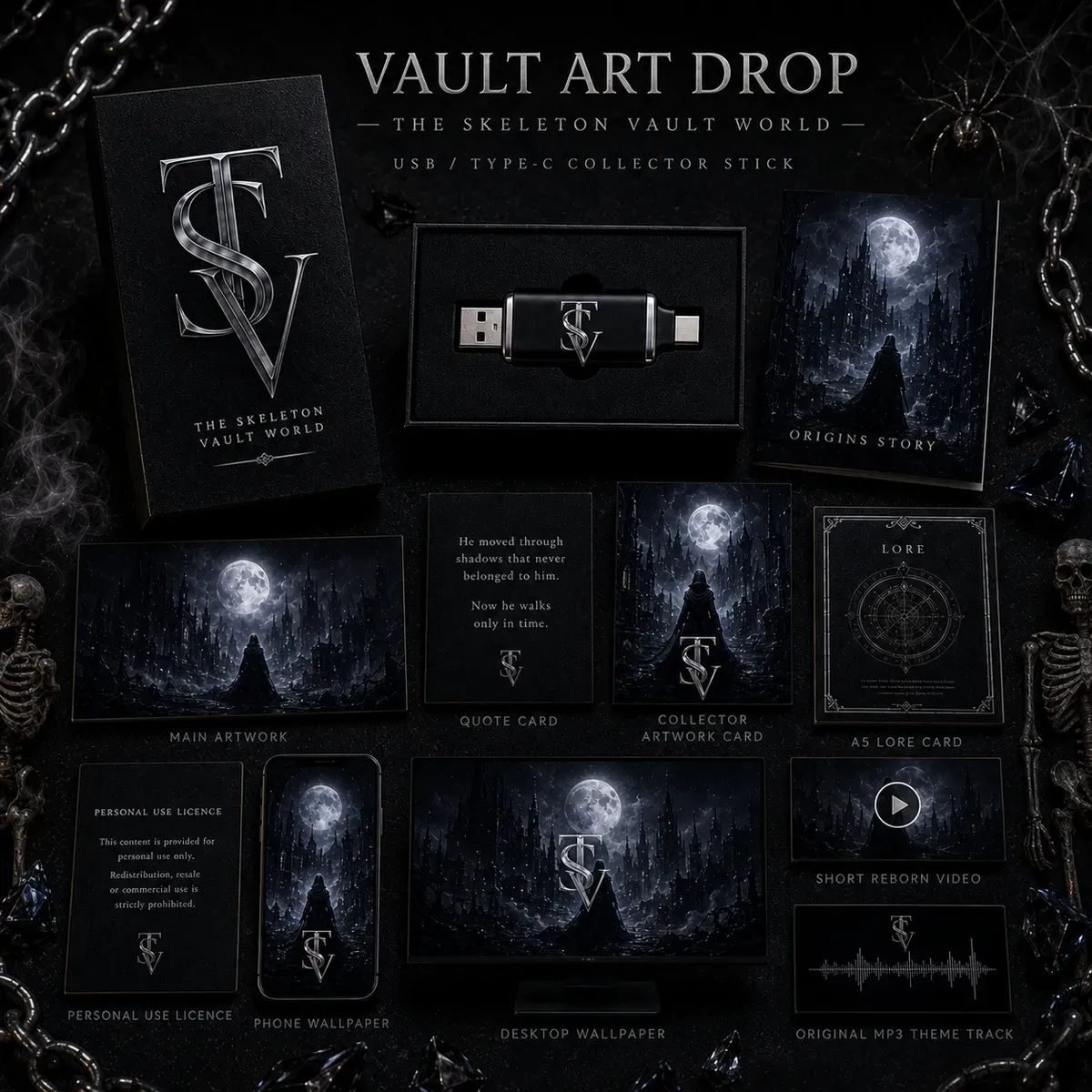 The Roman Phantom Origin Pack | Vault Art Drop No. 009 thumbnail