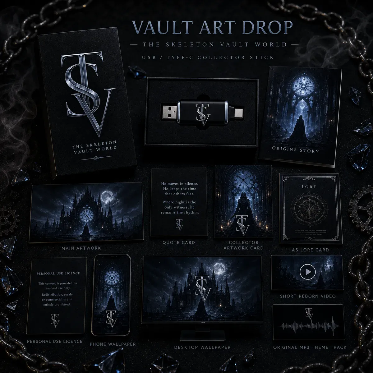 The Nocturne Origin Pack | Vault Art Drop No. 005 thumbnail