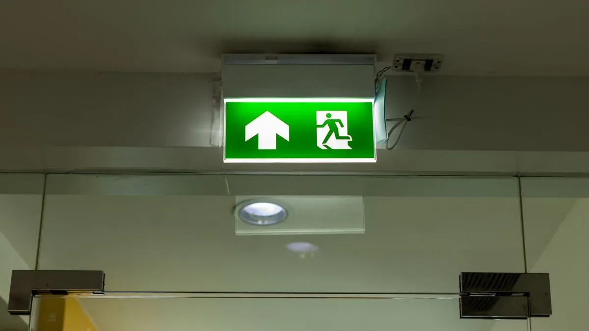 Paragon Fire Protection team assessing emergency lighting needs