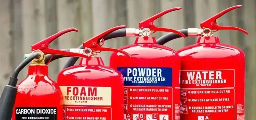 Fire extinguisher services image background image