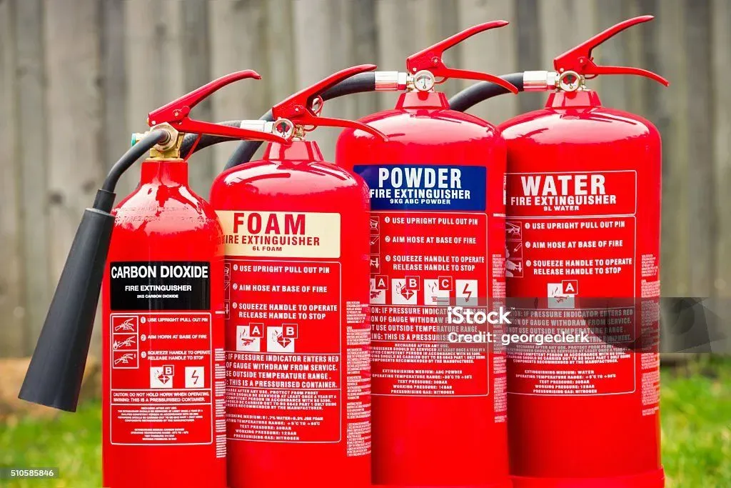 Team training on fire extinguisher usage in Bangor