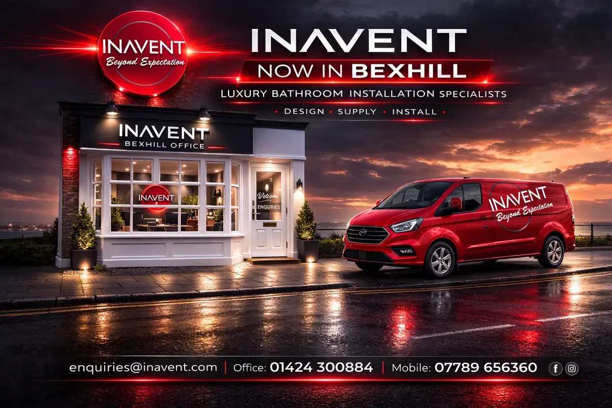 Inavent now positioned in Bexhill on sea