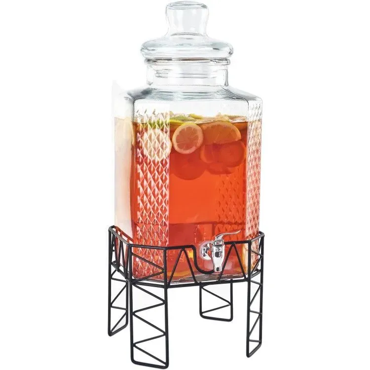8221923723252-8fcioanbz6u7esbt2sv4id-Glass-Juice-Dispenser-10-litres-with-Stand--LT002 thumbnail image