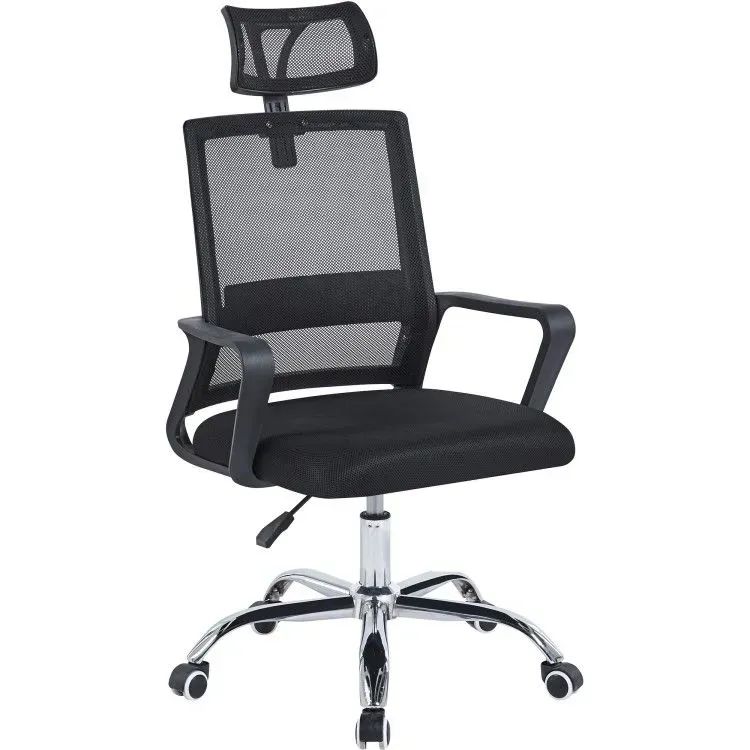8221925454592-qvh4vwg4a7djvxqmy8m88-Mesh-Office-Chair-with-Headrest-Black-OC203 thumbnail image