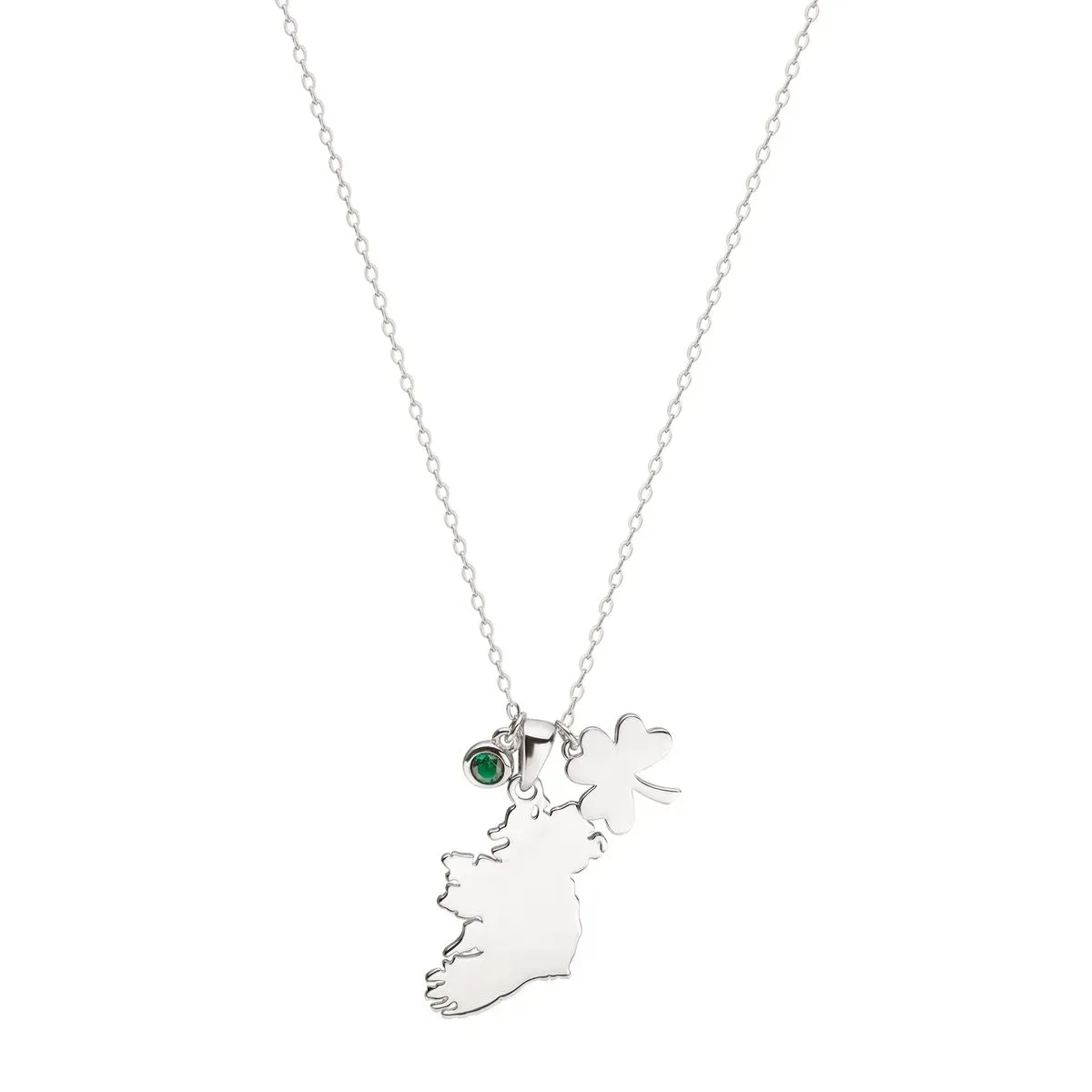 8222597420271-6l1n2mrjm47d8xtp57ykiq-Ireland-Map-Necklace-with-Charms thumbnail image
