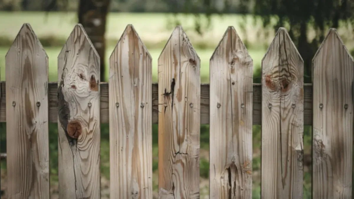 Close-up of trellis fencing in local Attleborough garden