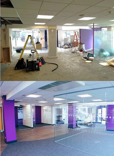 Interior Refurbishment image background image