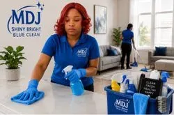MDJ Shiny Bright Blue Clean 