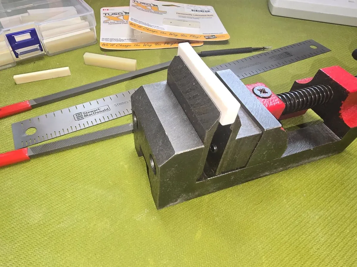 Guitar Nut Replacement tools