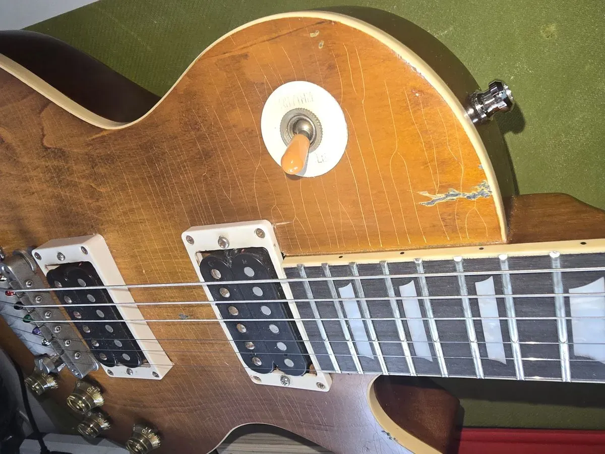 Gibson Les Paul Relic Plain top various upgrades and Re-fret