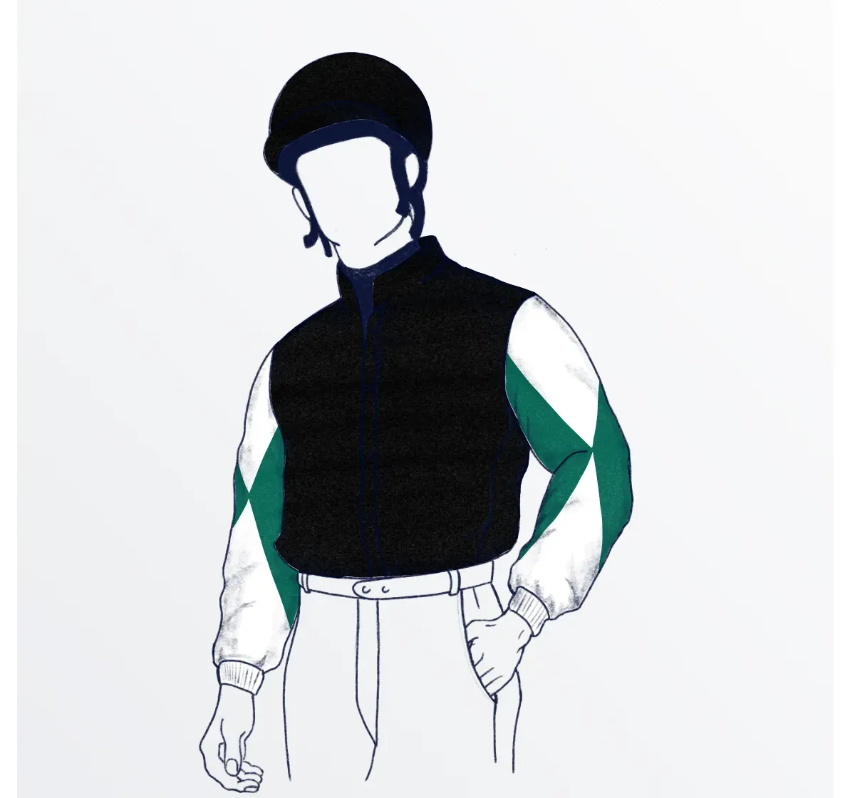 Hoof & Hustle Go Racing Silks