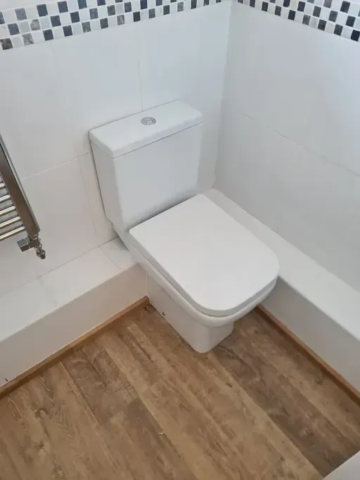 Modern bathroom design featuring stylish fittings