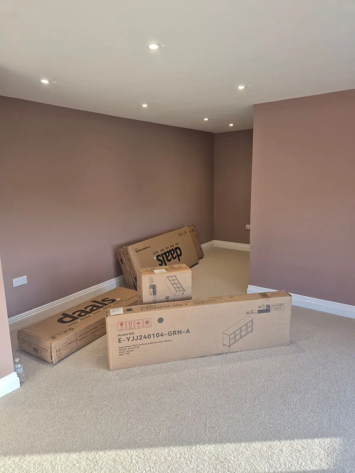 Dismantling and disposal of old furniture image background image